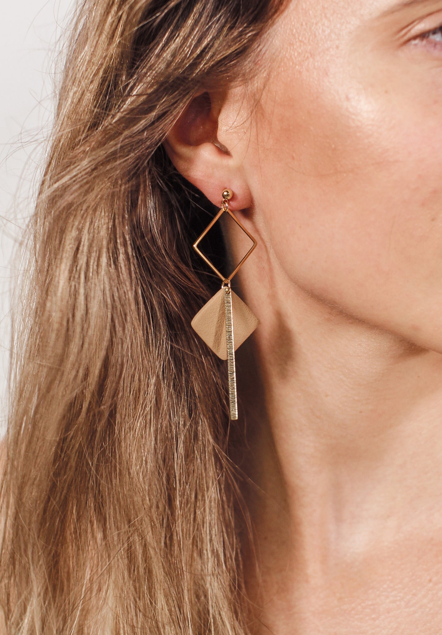 Geometrische Statement Ohrringe